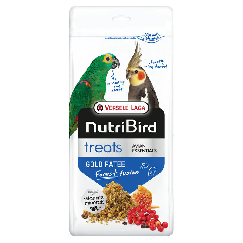 Versele Laga NutriBird Treats Gold Patee Forest Fusion 250g x 5