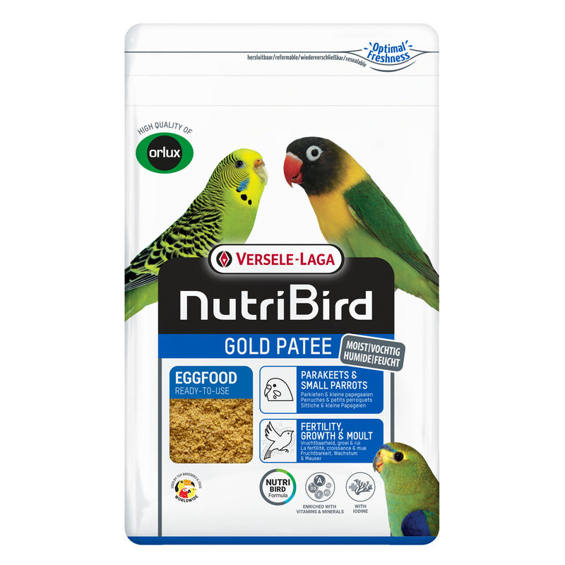 Versele Laga NutriBird Gold Patee Parakeets & Small Parrots 10kg
