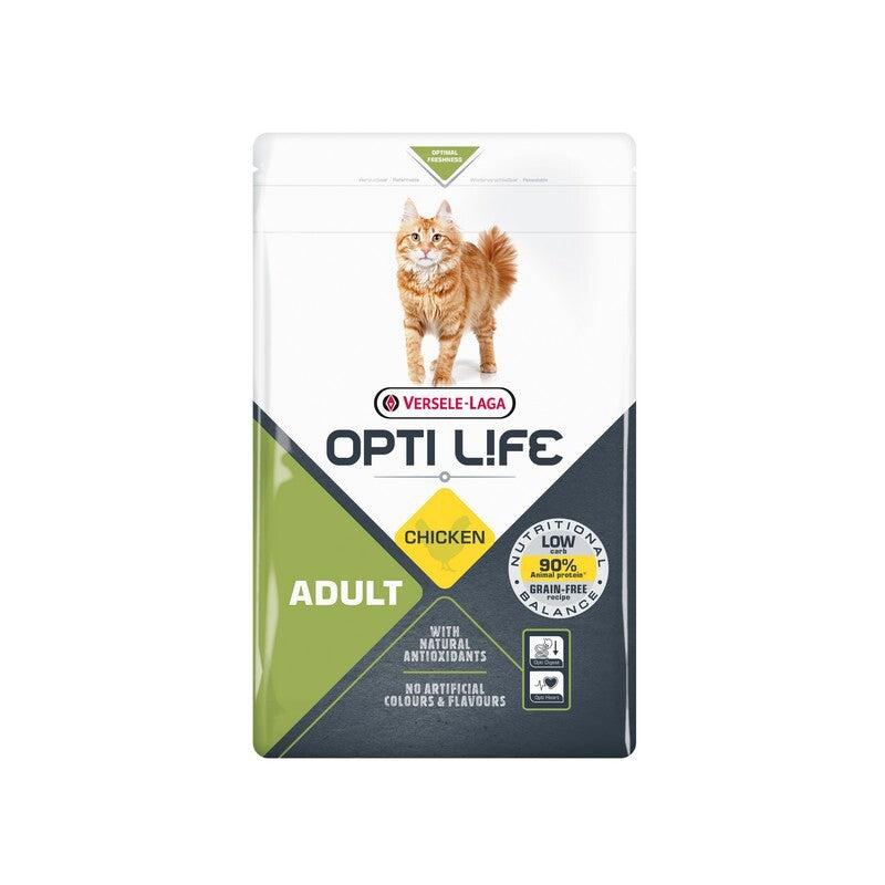 Versele Laga Opti Life Cat Adult Grain Free Chicken 1kg x 4