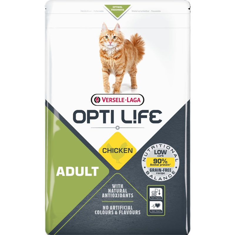 Versele Laga Opti Life Cat Adult Grain Free Chicken 2.5kg x 4