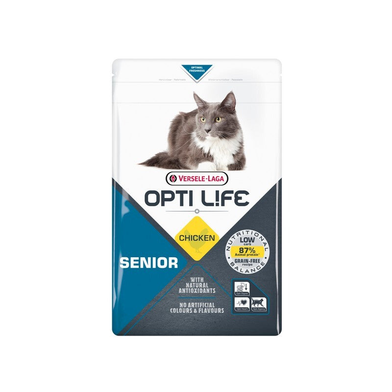 Versele Laga Opti Life Cat Senior Grain Free Chicken 1kg x 4