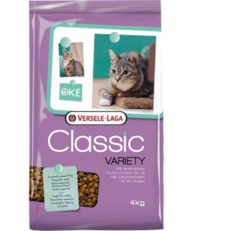 Versele Laga Classic Cat Variety 4kg x 4