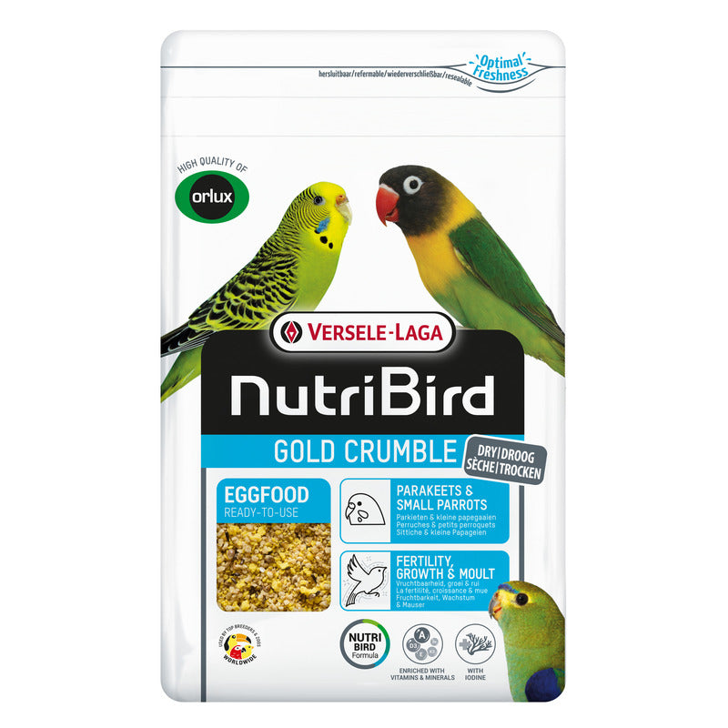 Versele Laga NutriBird Gold Crumble Parakeets & Small Parakeet 1kg
