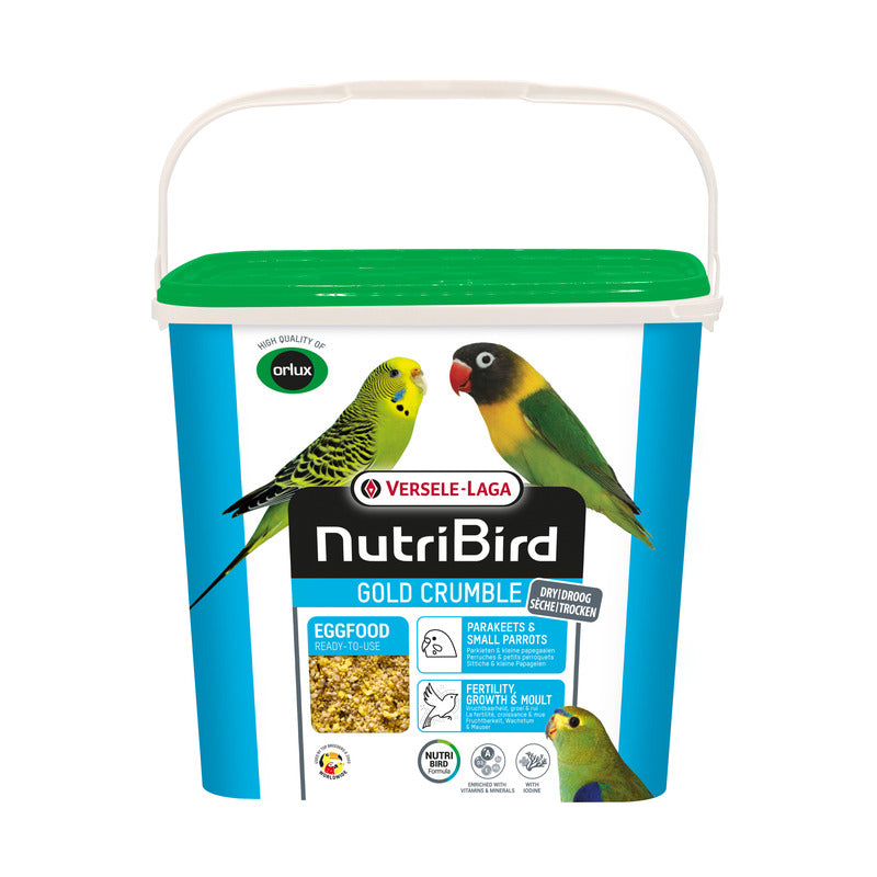 Versele Laga NutriBird Gold Crumble Parakeets & Small Parakeet 4kg