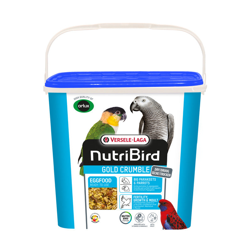Versele Laga NutriBird Gold Crumble Big Parakeets & Parrots 4kg