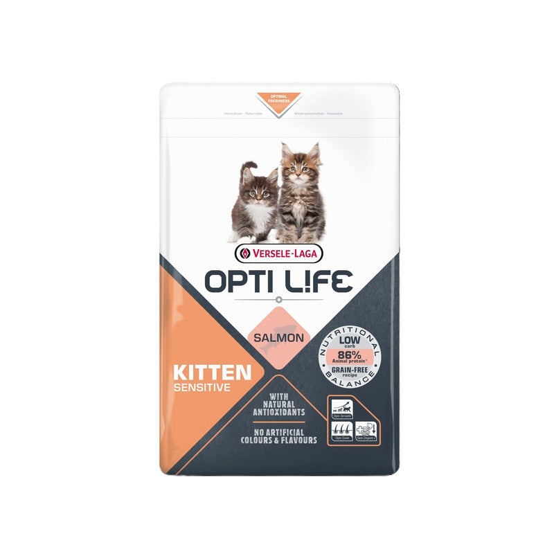 Versele Laga Opti Life Kitten Sensitive Salmon 2.5kg x 4