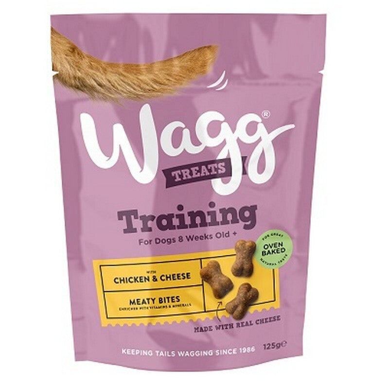 Wagg Training Treats Chicken & Cheese Mini Bites 125g x 7