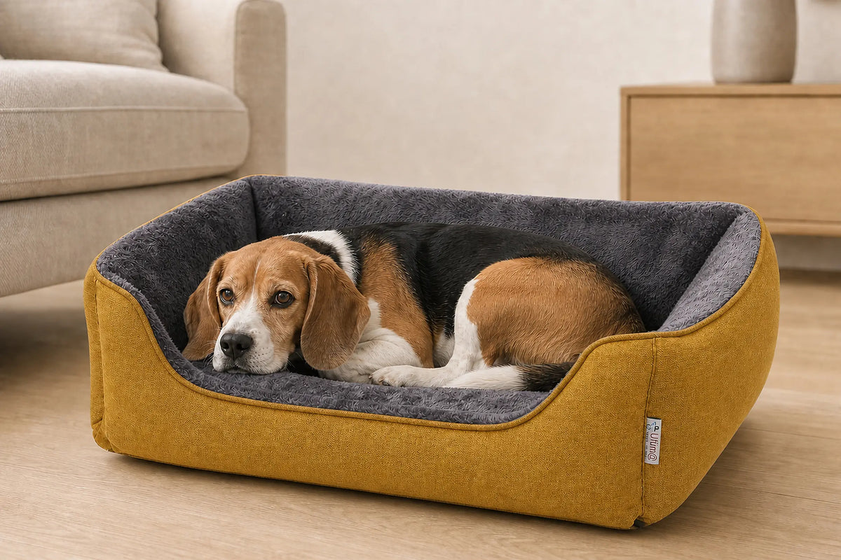 Ultima Bed Large Mustard