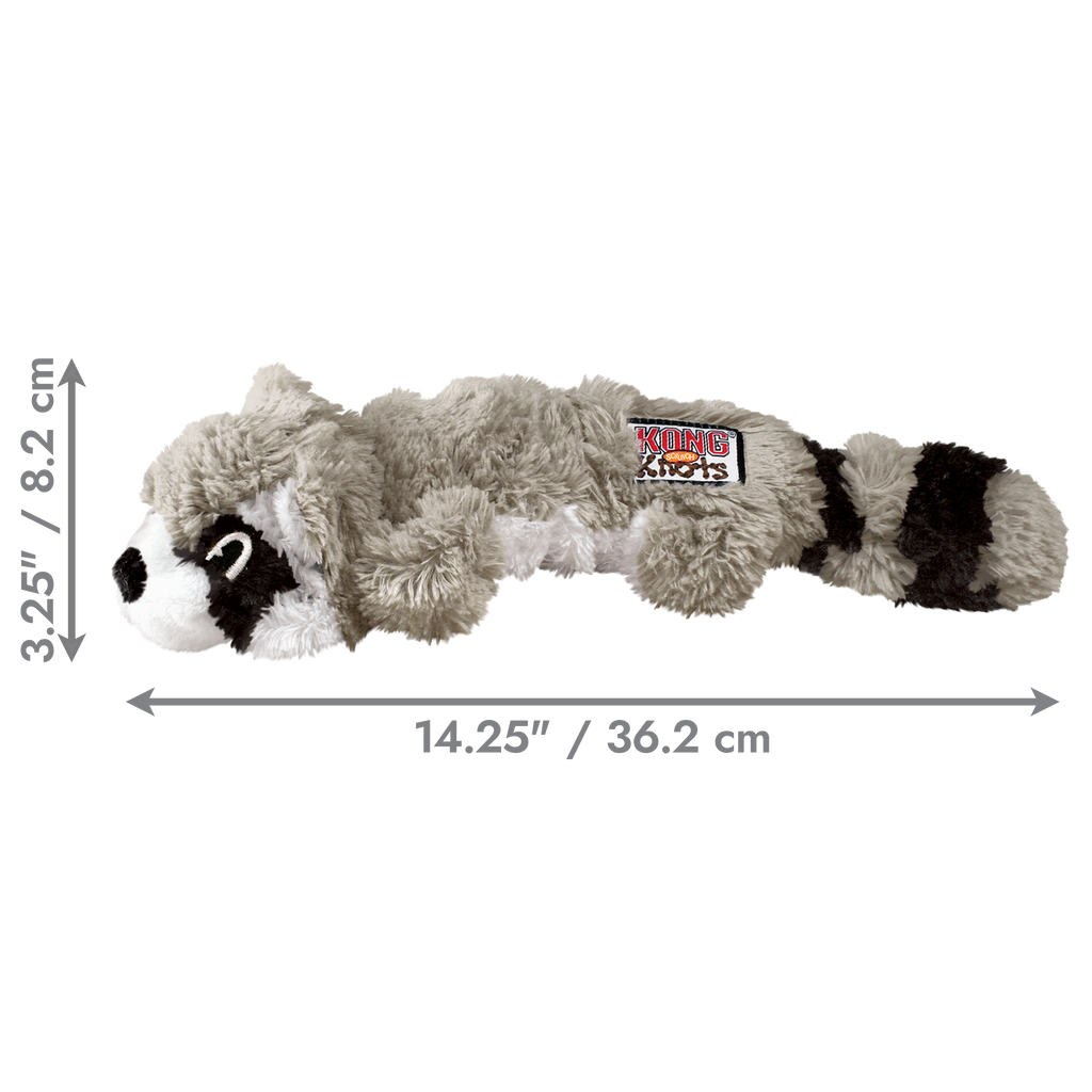 Kong Scrunch Knots Raccoon L