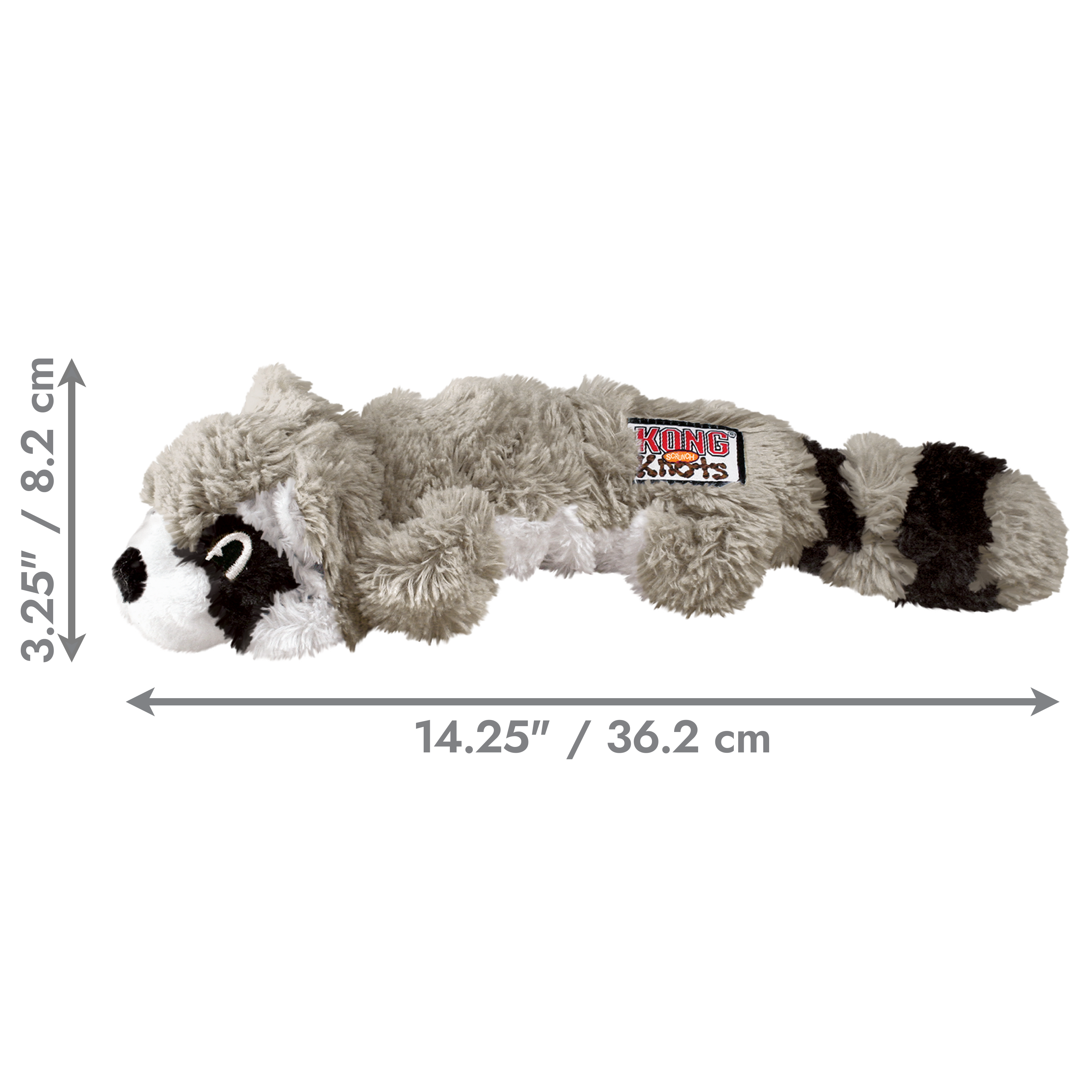 Kong Scrunch Knots Raccoon L