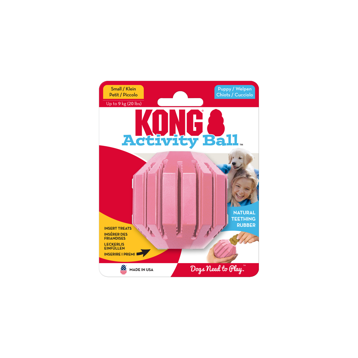 KONG Puppy Activity Ball Sm EU
