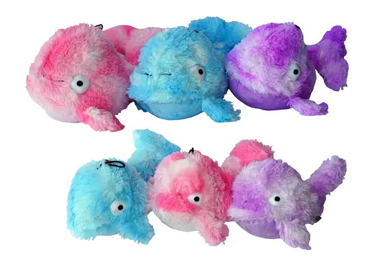 Gor Reef Baby Whale (28cm) Blue/Purple/Pink