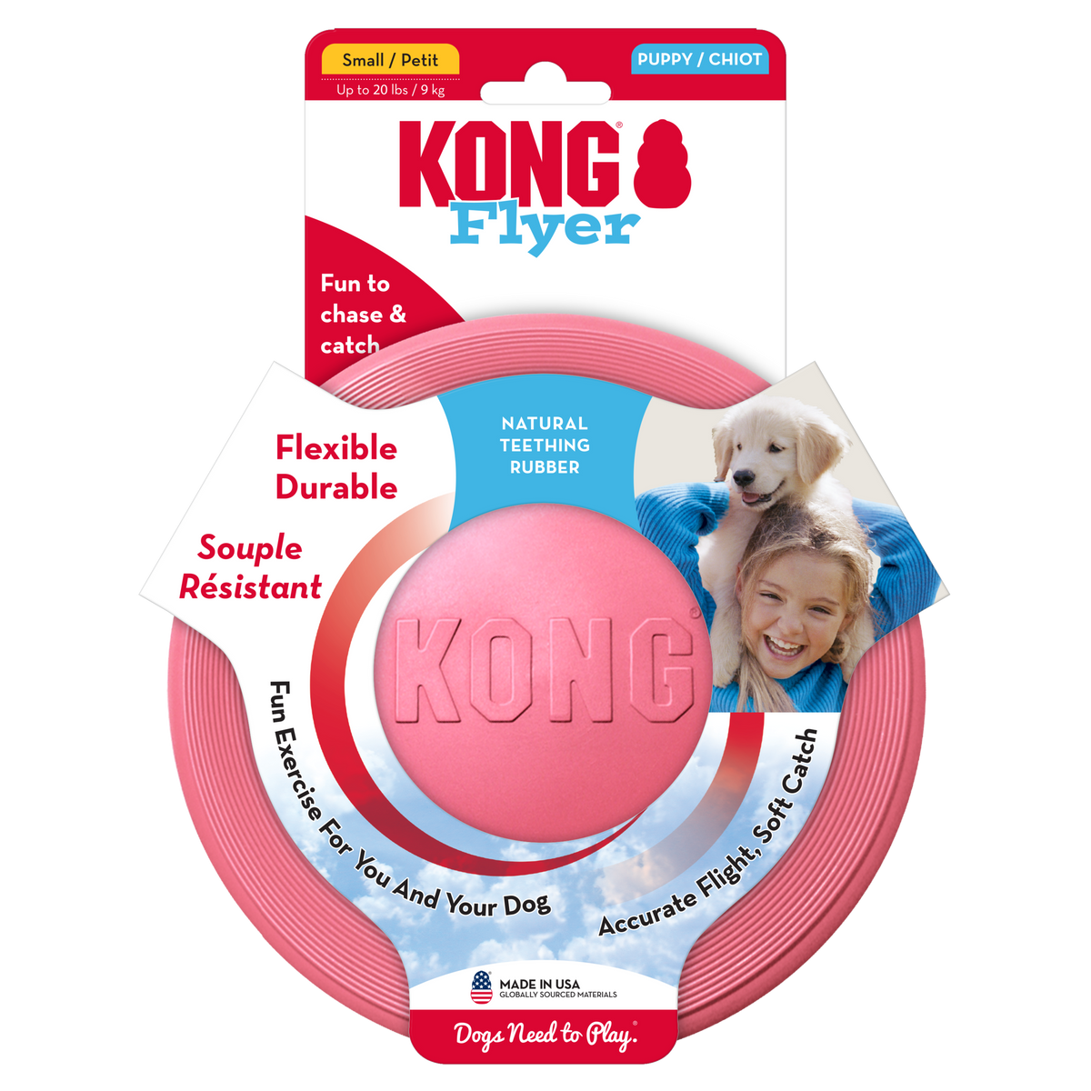 KONG Puppy Flyer Sm EU