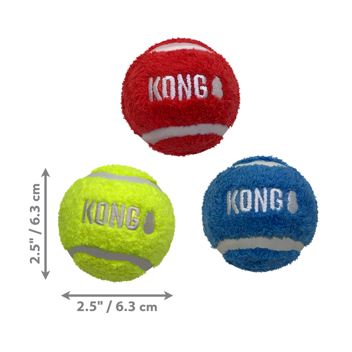 Sport Softies Balls 3-pk Assorted Md EU
