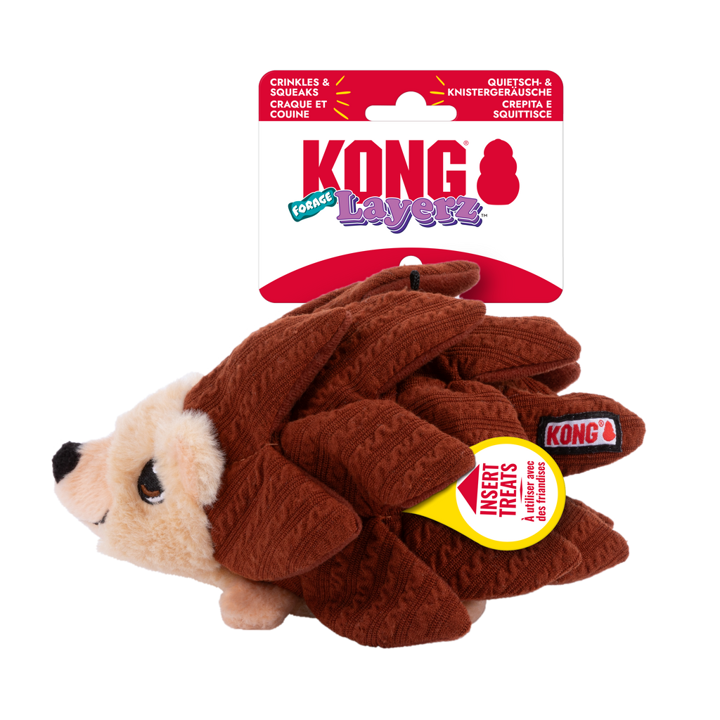 Kong Xmas ZigWigz Hedgehog Medium