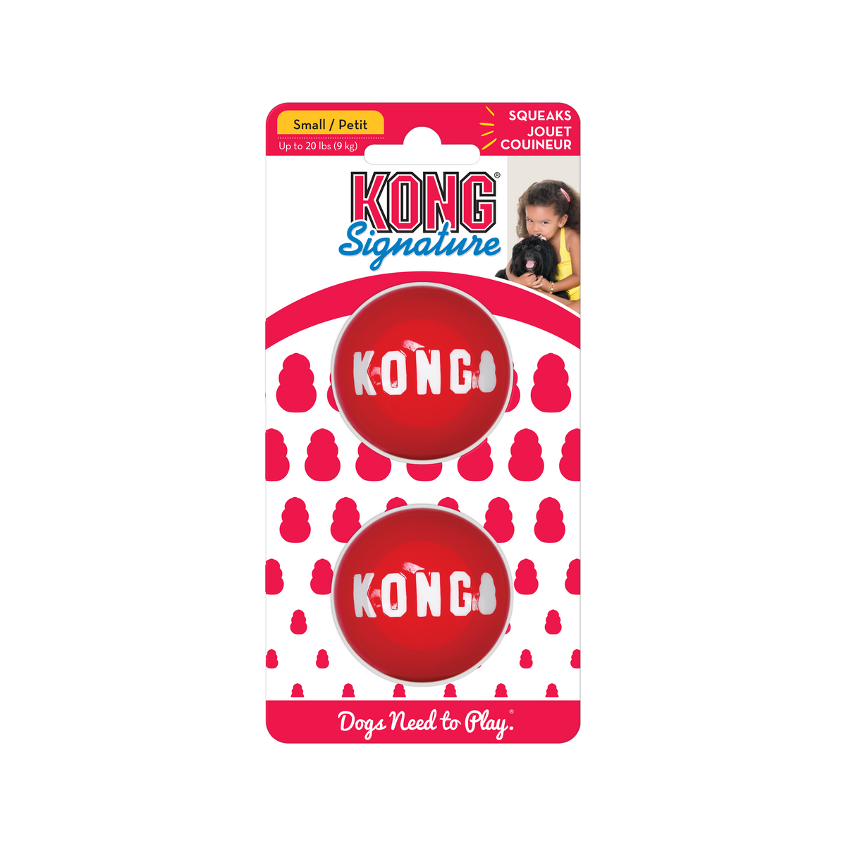 Signature Balls 2-pk Sm EU
