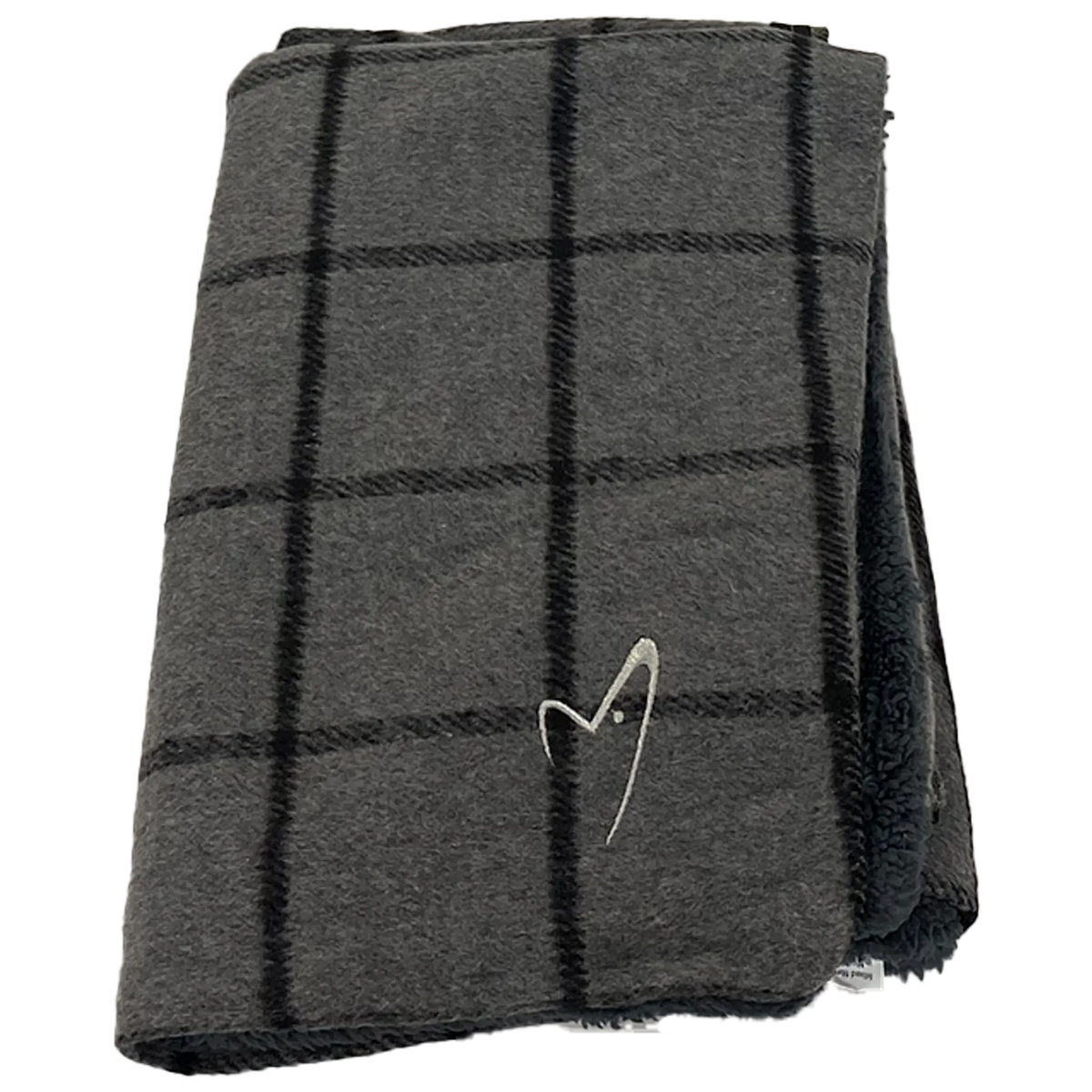 Camden Comfy Cushion Cover Large Grey Check
