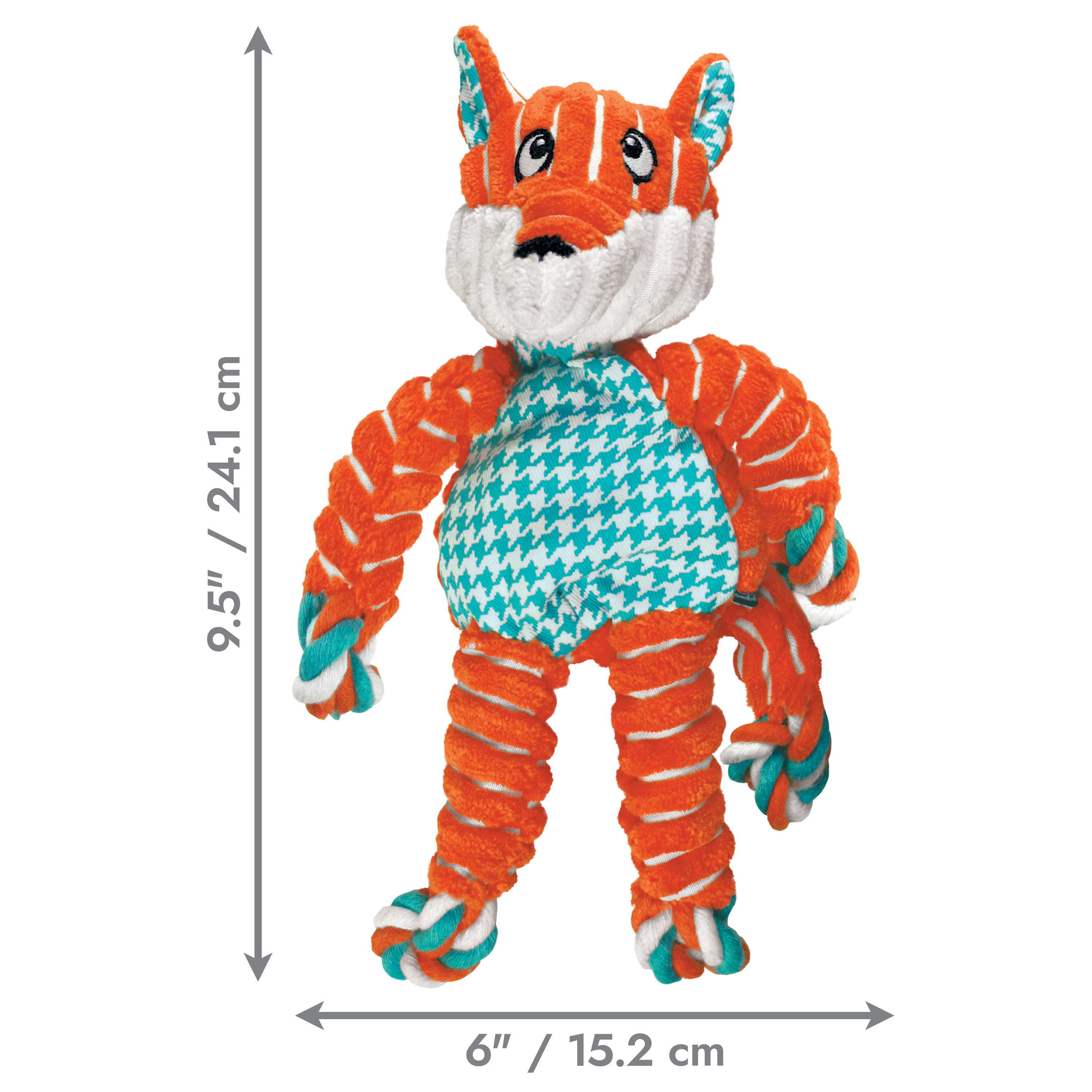 Kong Xmas Floppy Knots Medium