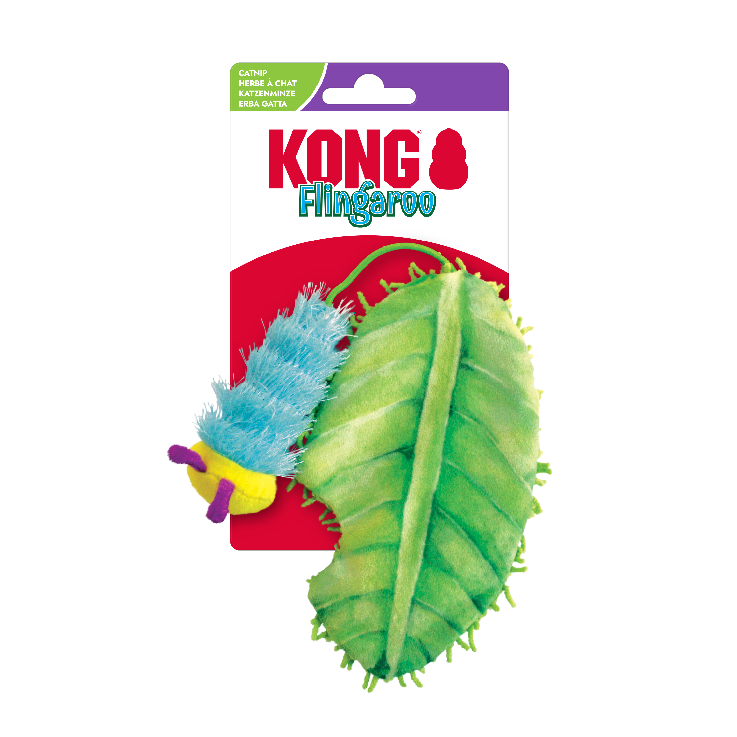 Kong Cat Flingaroo Caterpillar