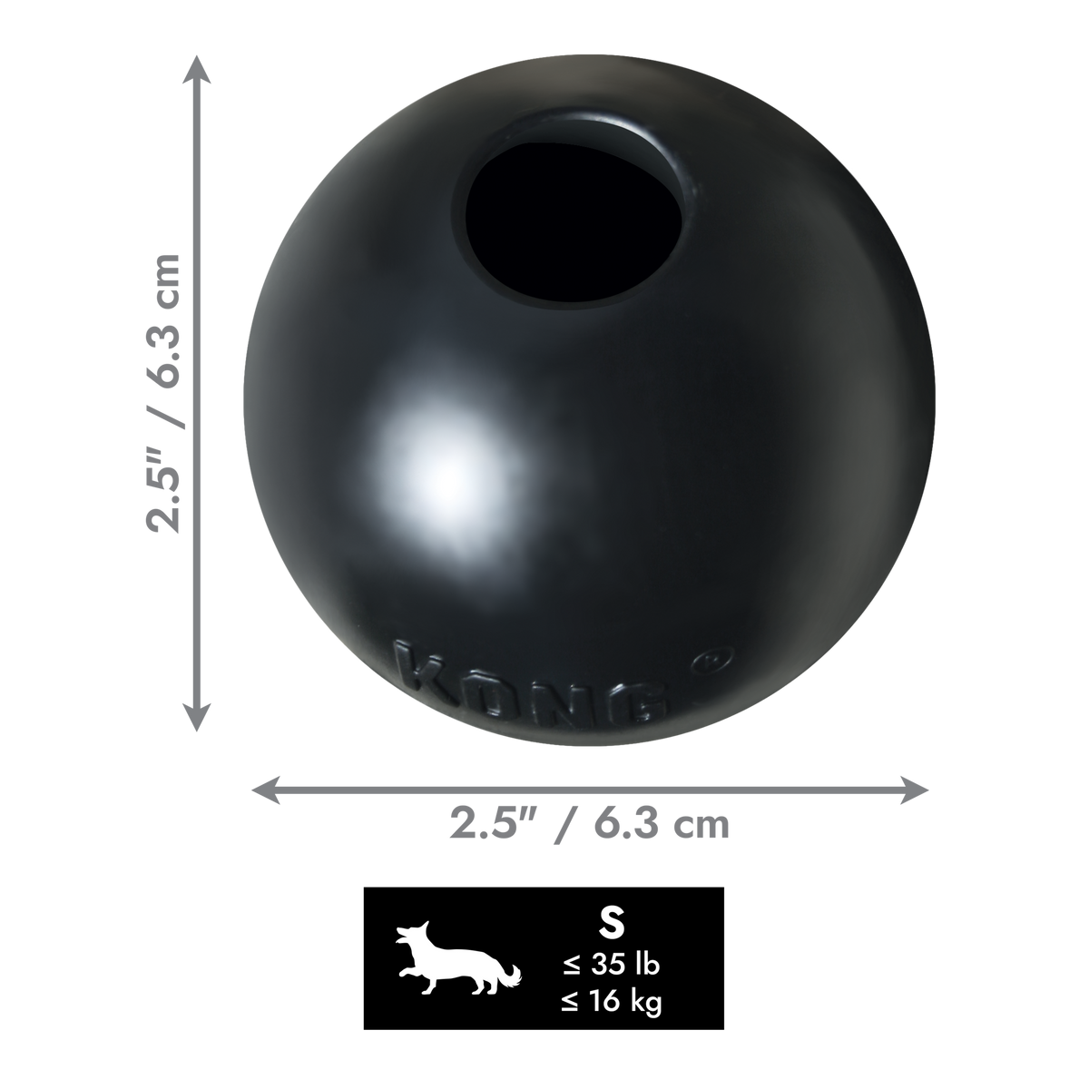 KONG Extreme Ball Sm EU