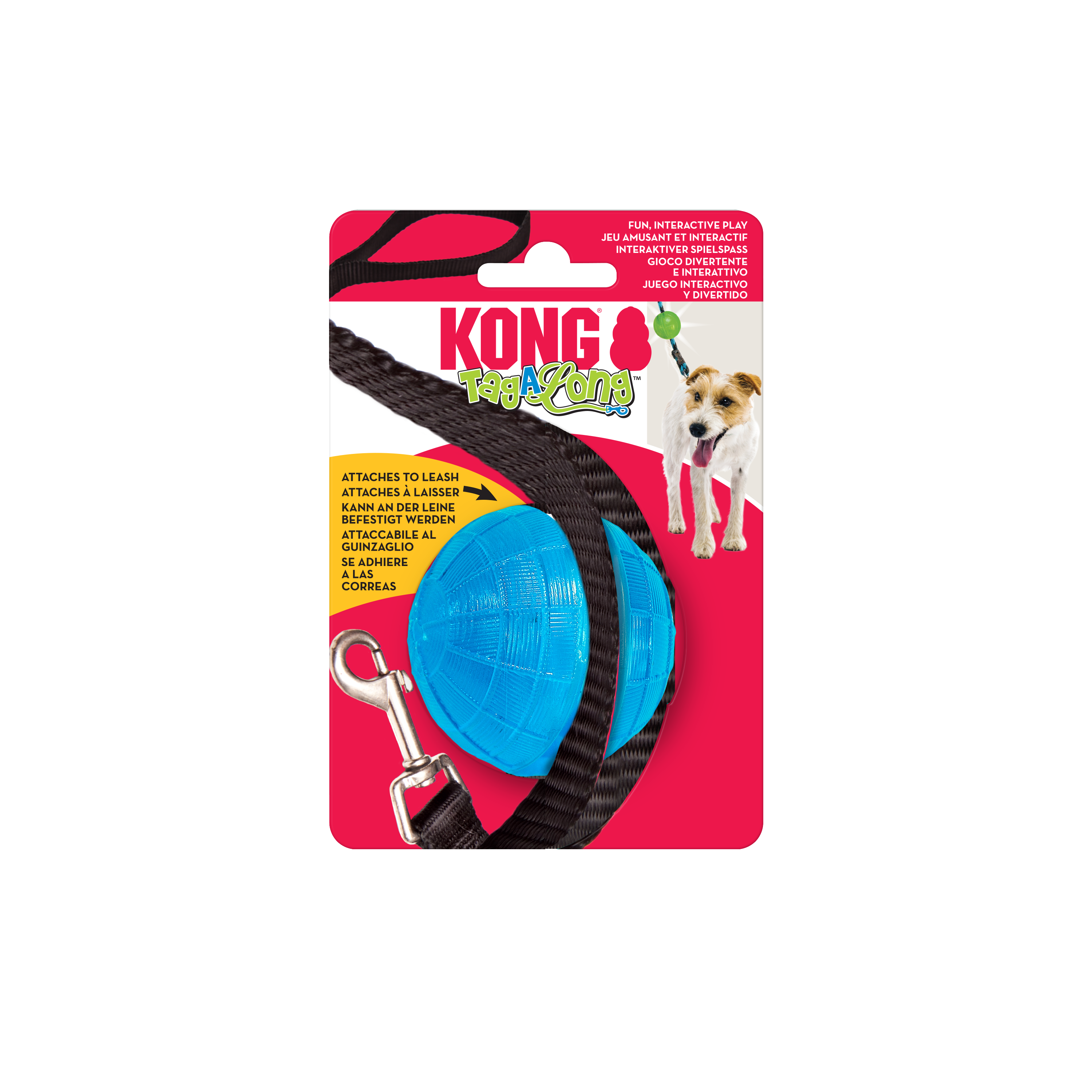 Kong TagALong Ball