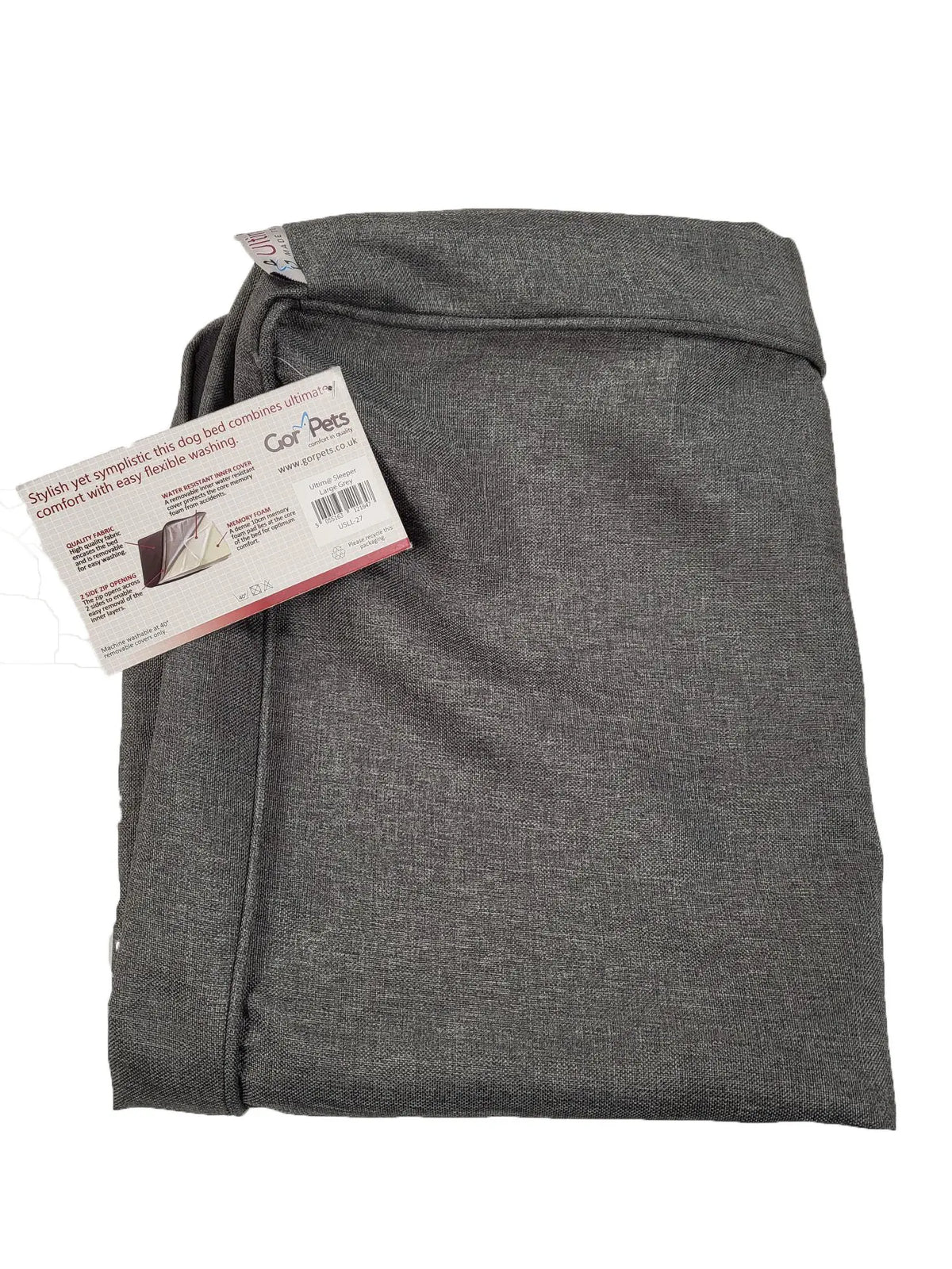 Memory Foam Ultima Sleeper Cover Large Grey