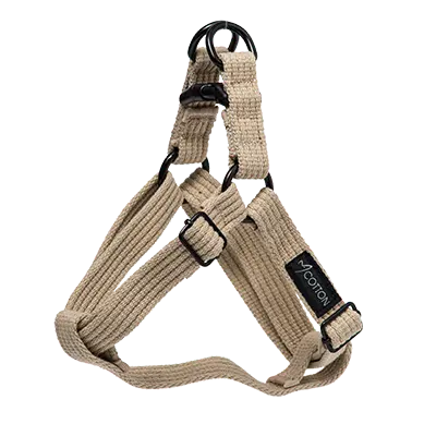 Gor Cotton Harness Large Beige 2.5cm