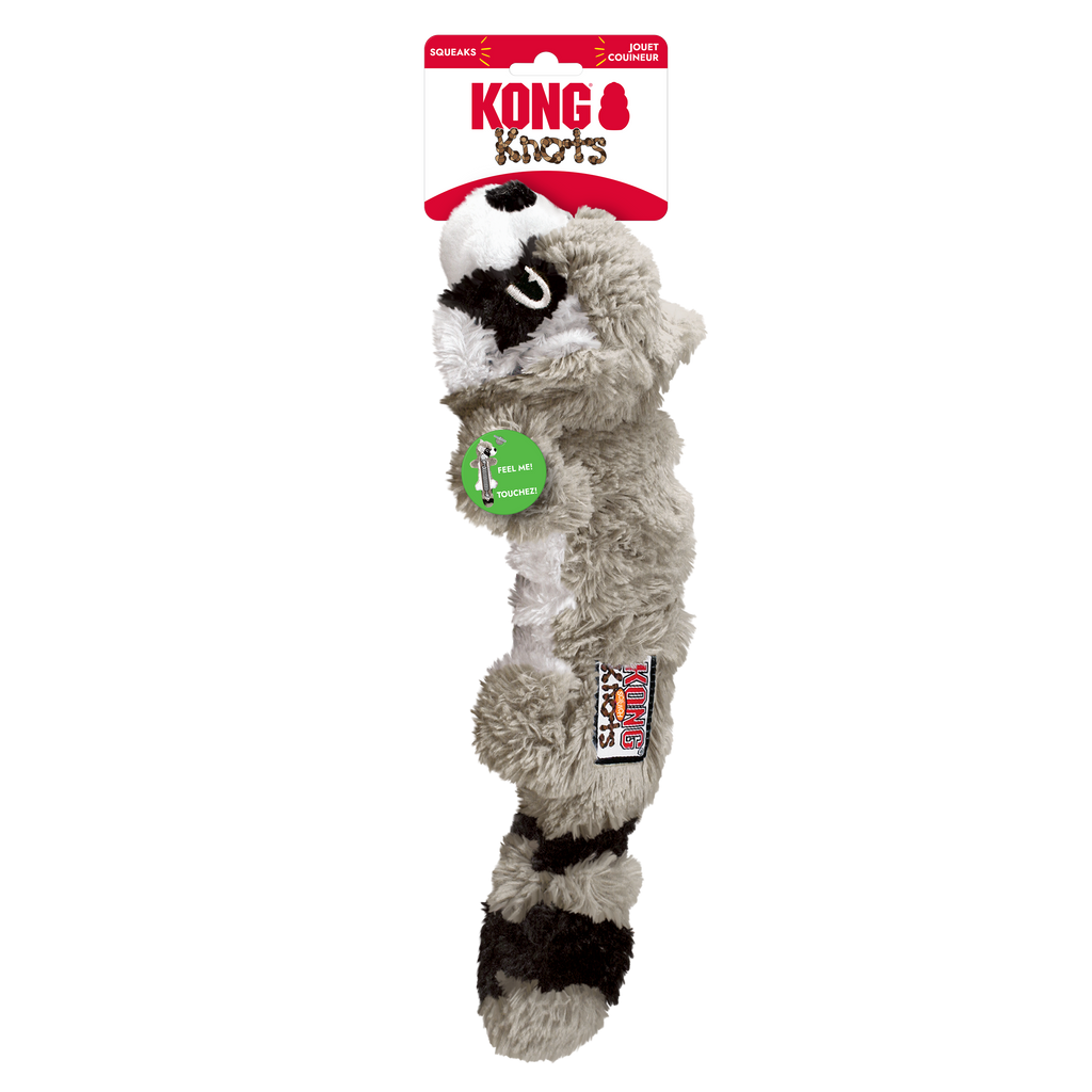 Kong Scrunch Knots Raccoon L