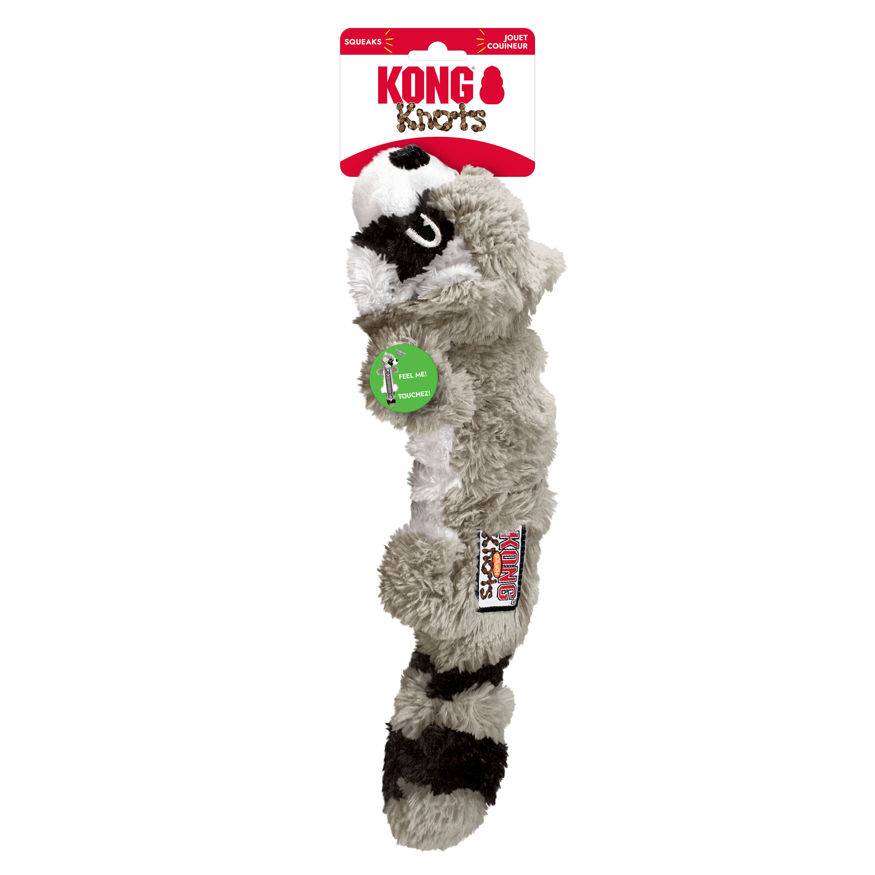 Kong Scrunch Knots Raccoon L