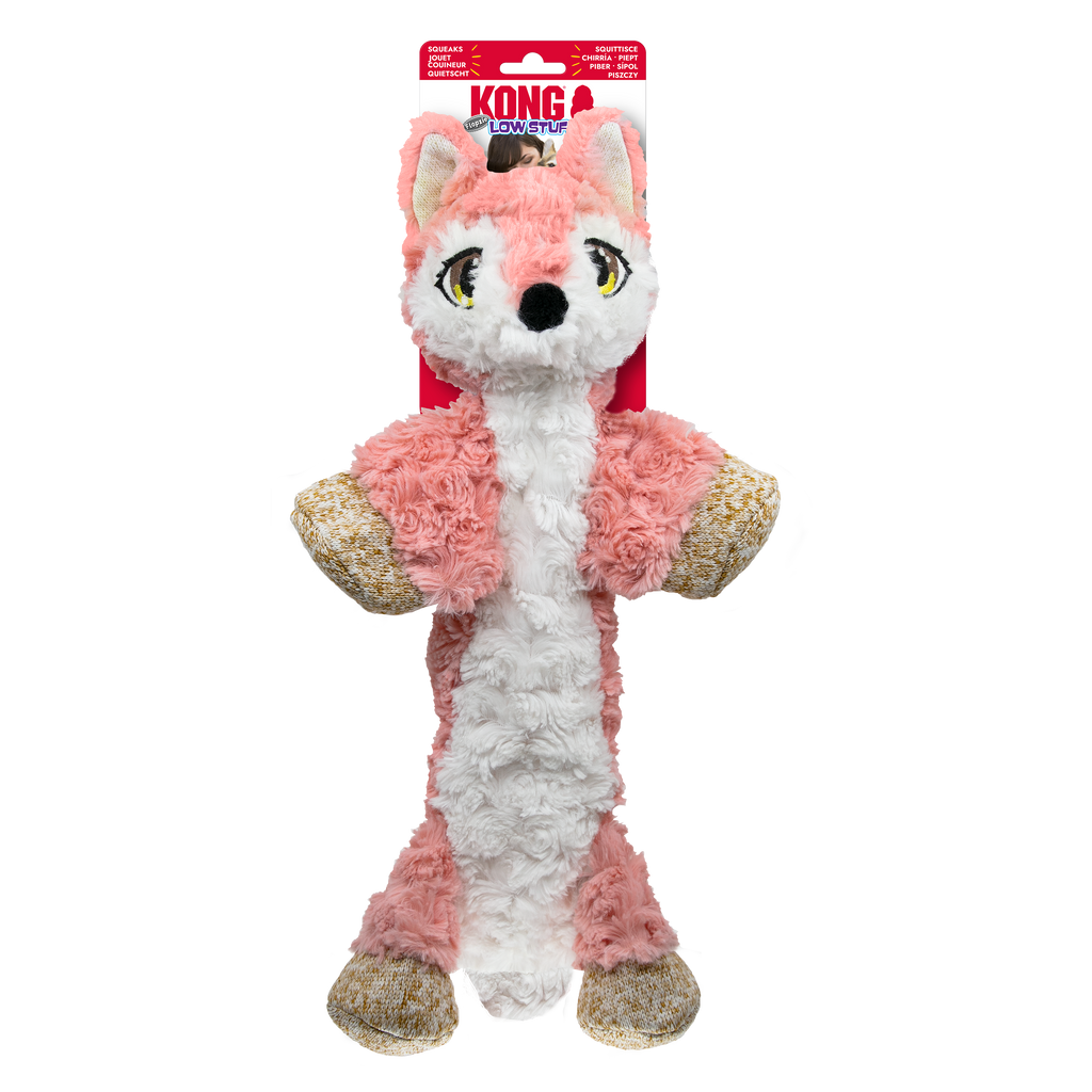 Kong Low Stuff Flopzie Fox Medium