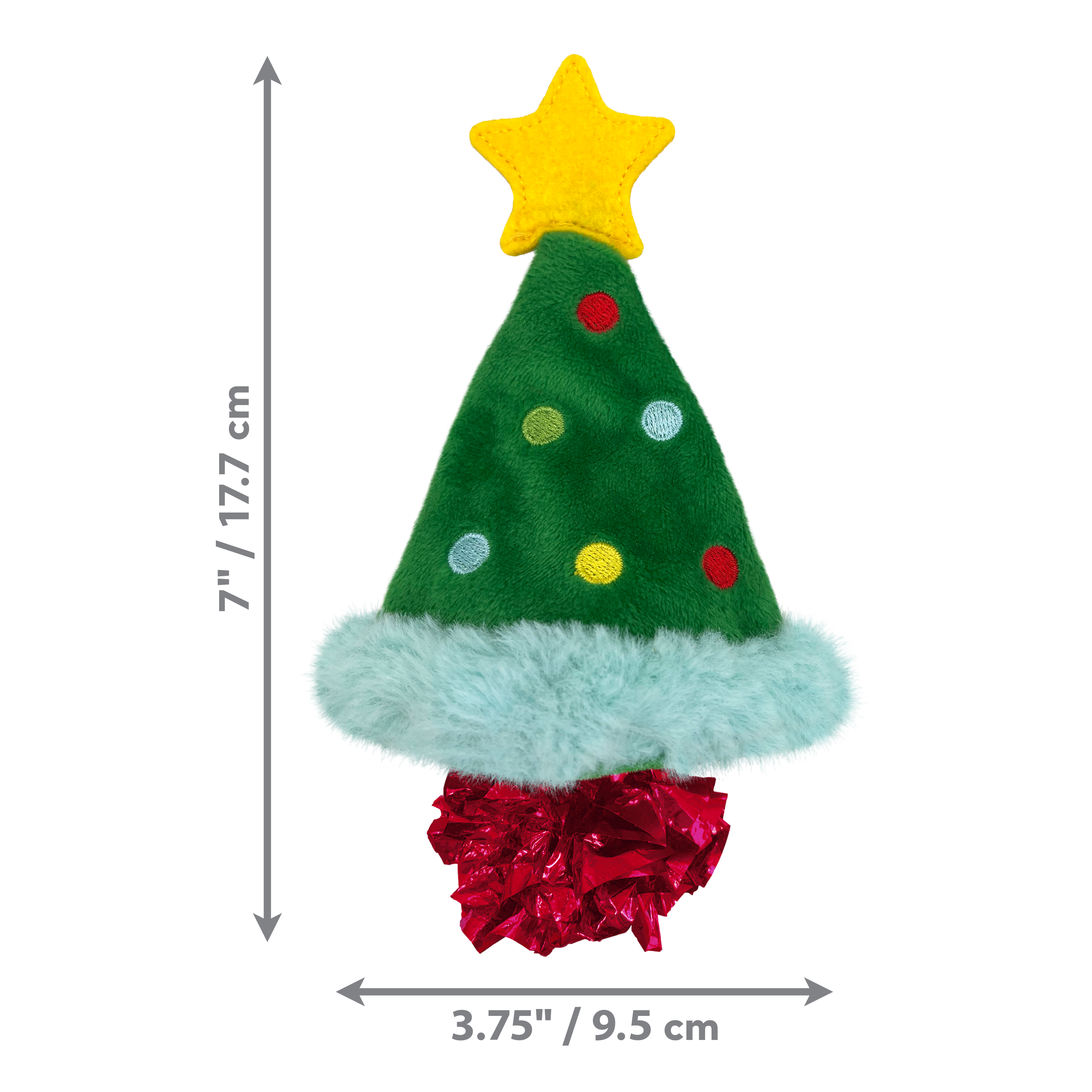 Kong Xmas Cat Crackles Christmas Tree