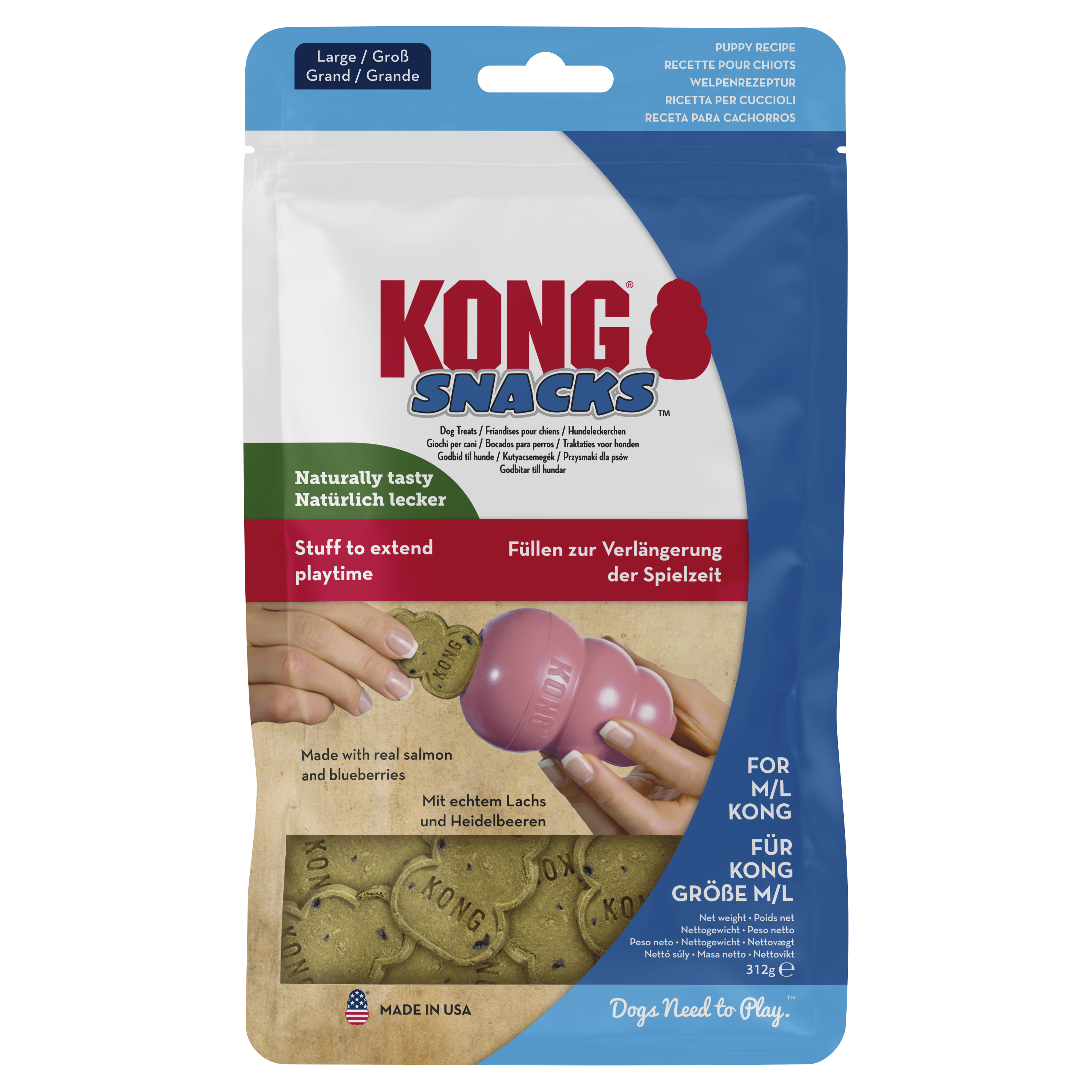 Kong Snacks Puppy L