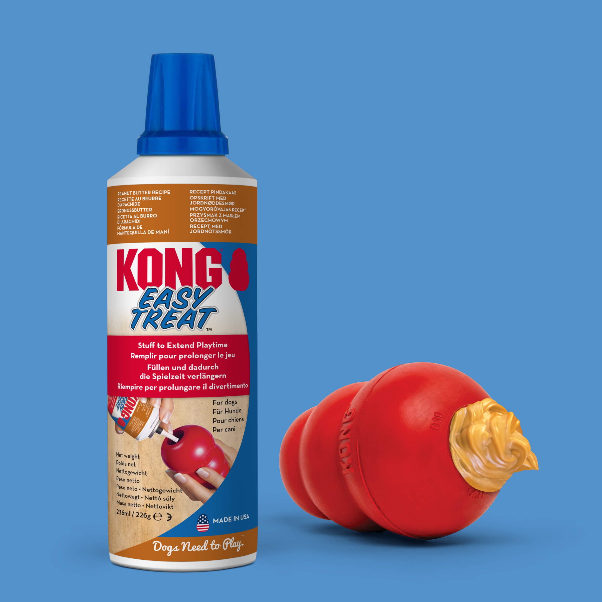 Kong Stuff N All Natural Peanut Butter