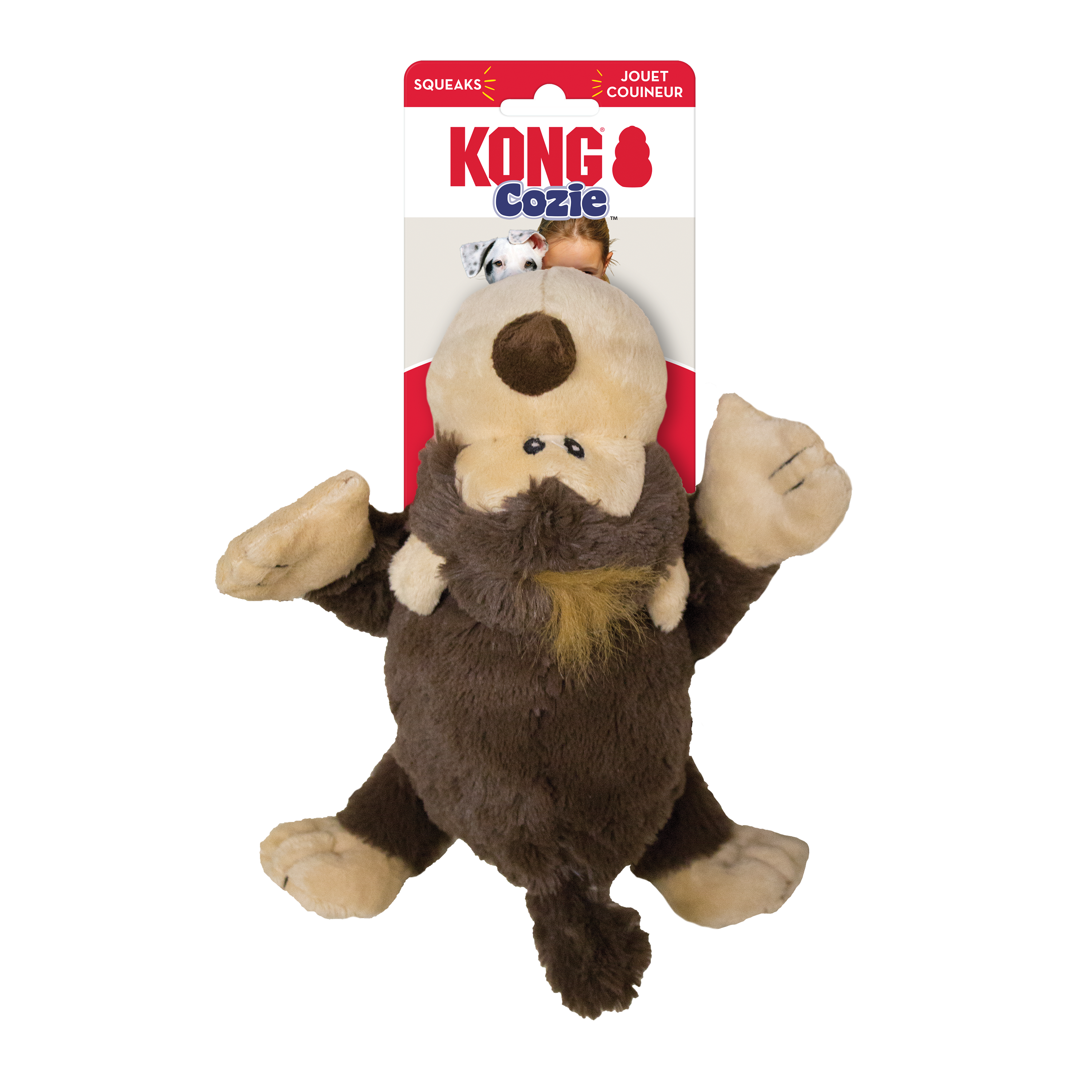 Kong Cozies Naturals Assorted Medium