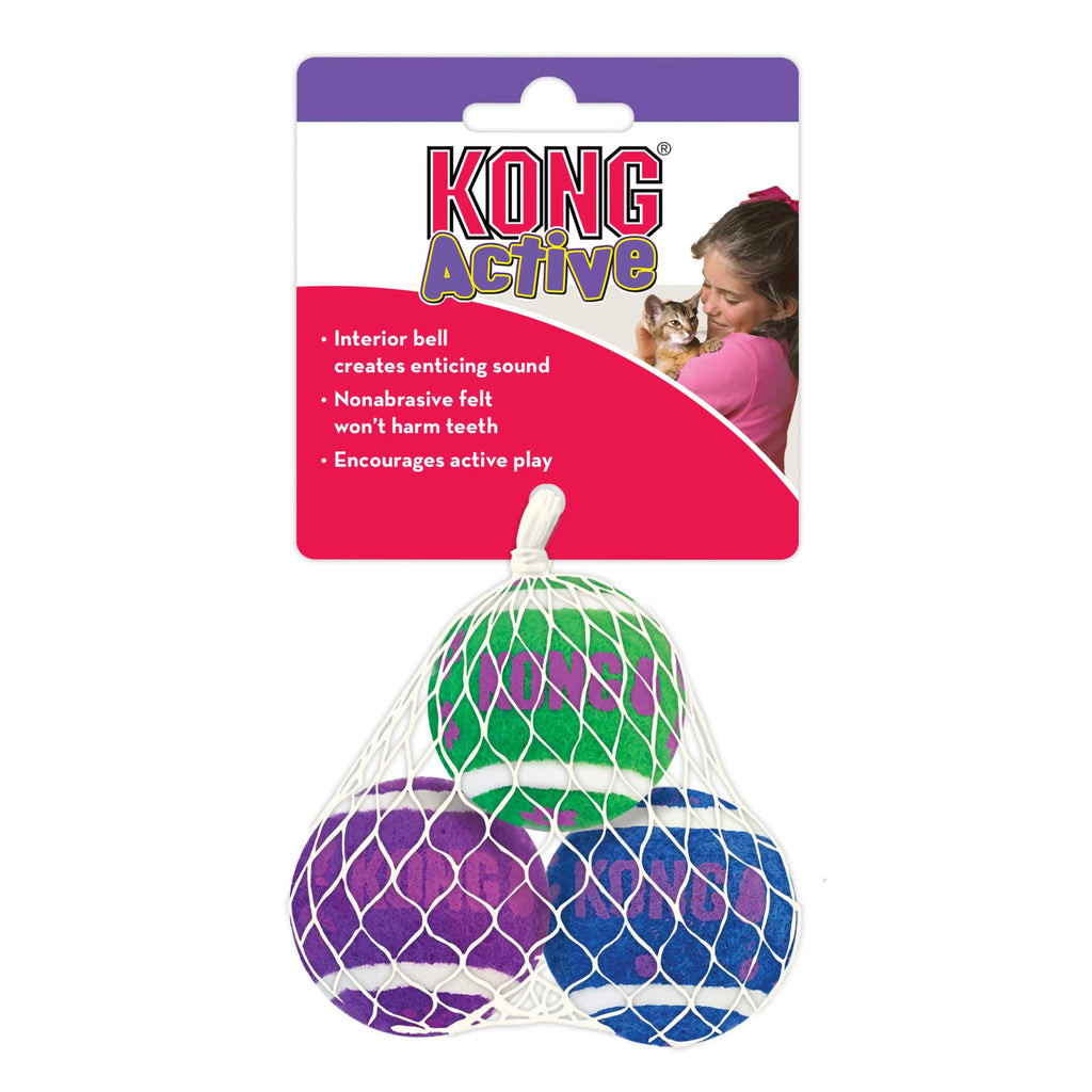 Cat Active Tennis Balls w/Bells EU