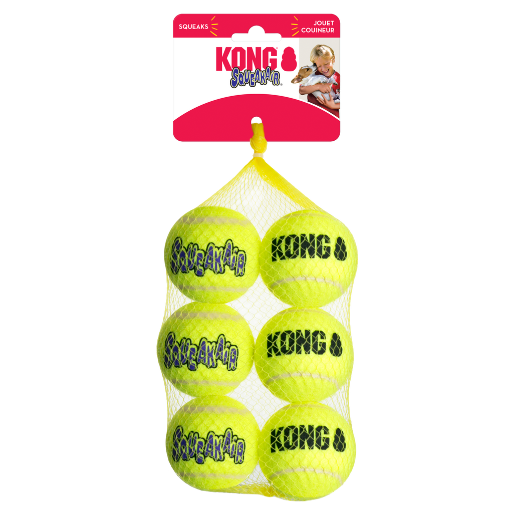 SqueakAir Balls 6-pk Md EU